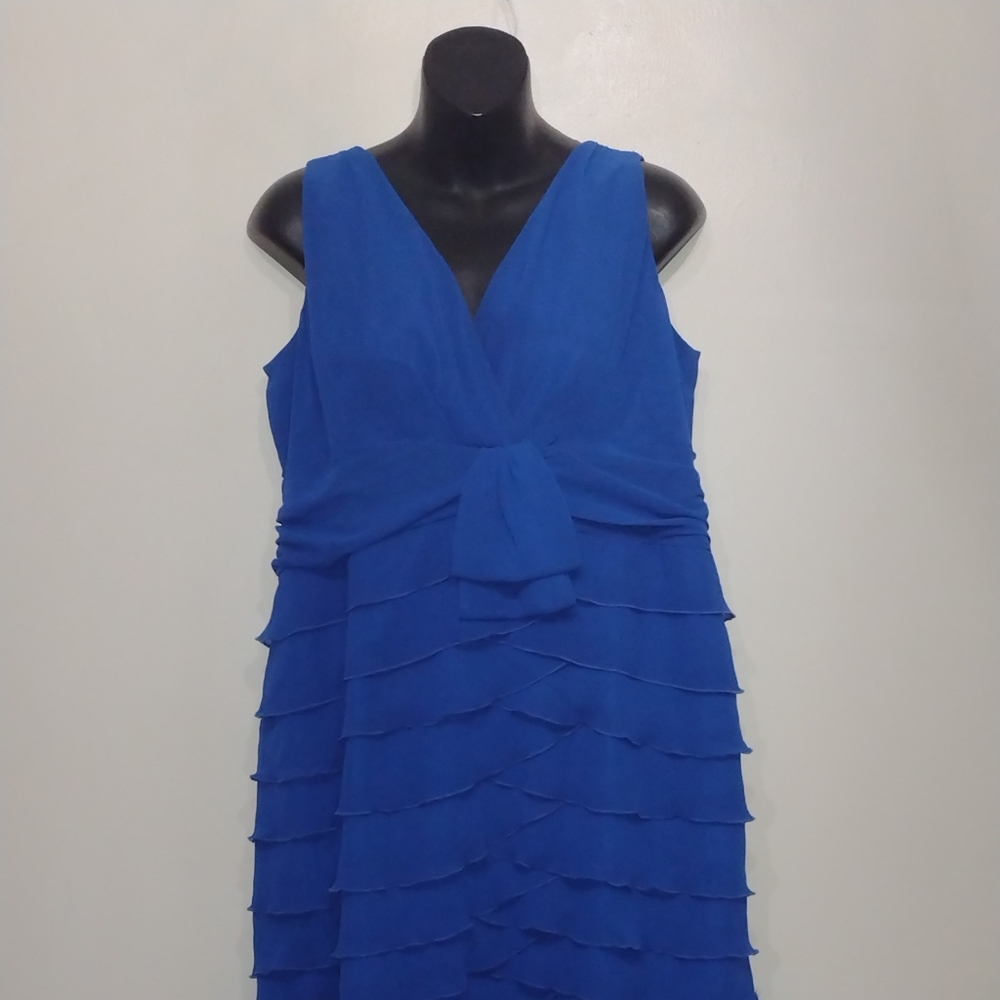 Jones Wear Dress Women's Blue Dress .